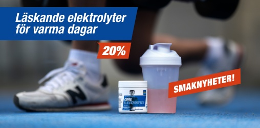 Smaknyheter! Lskande elektrolyter fr varma dagar  20 %